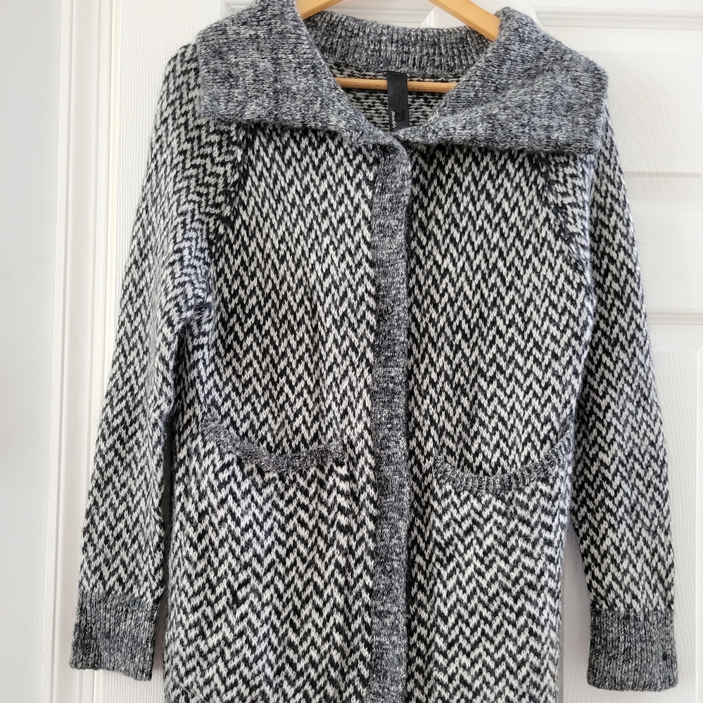 Joe’s Jeans Mohair Wool Cardigan sweater size Large